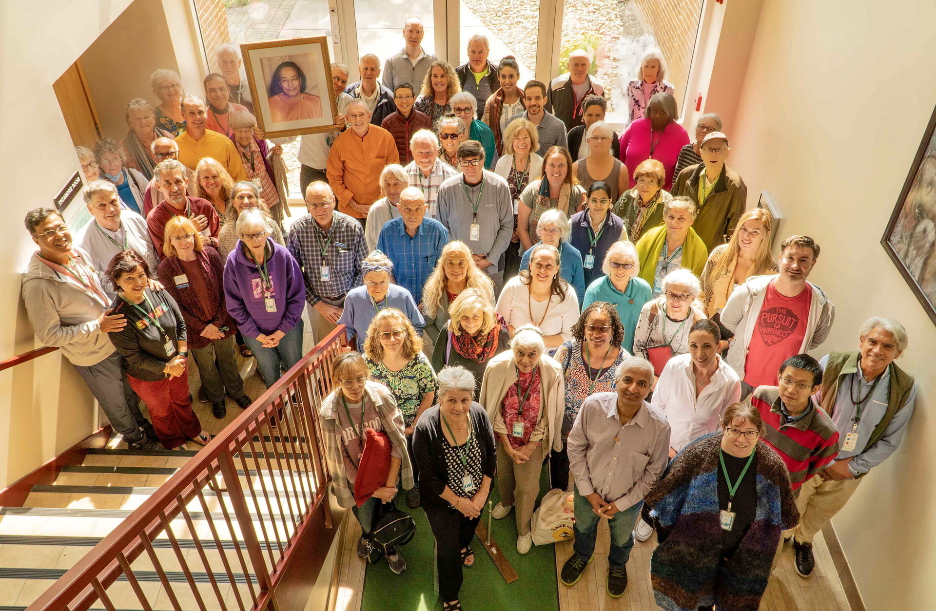 The retreat was hosted by the SRF meditation group of Kalamazoo, Michigan.