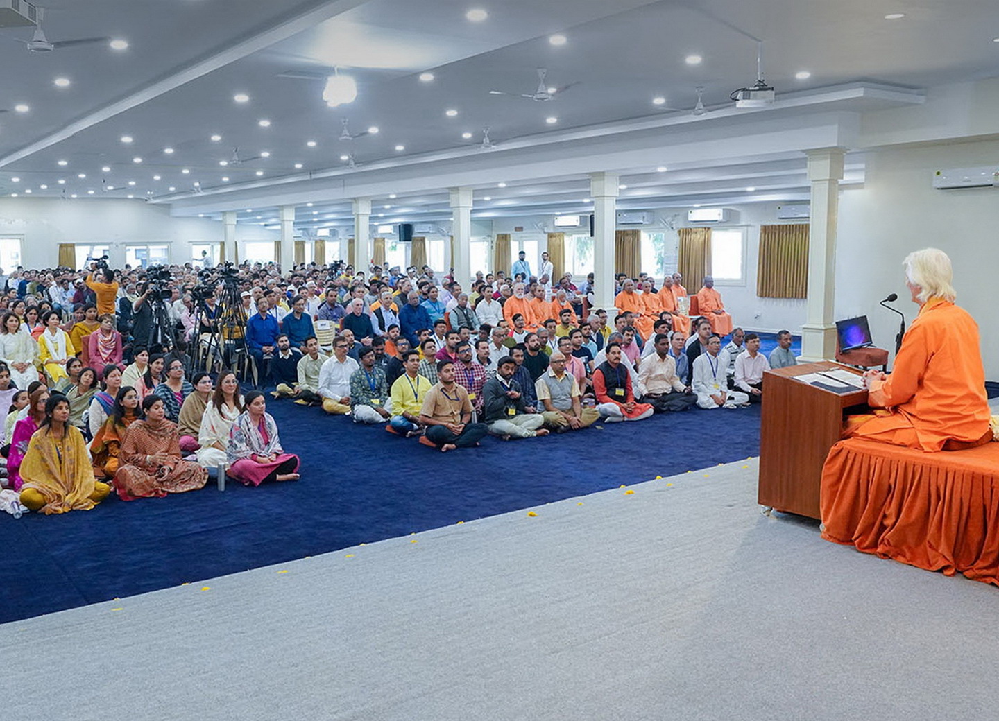 Brother Chidananda Speaking on Yoganandas Super Art of Living blog