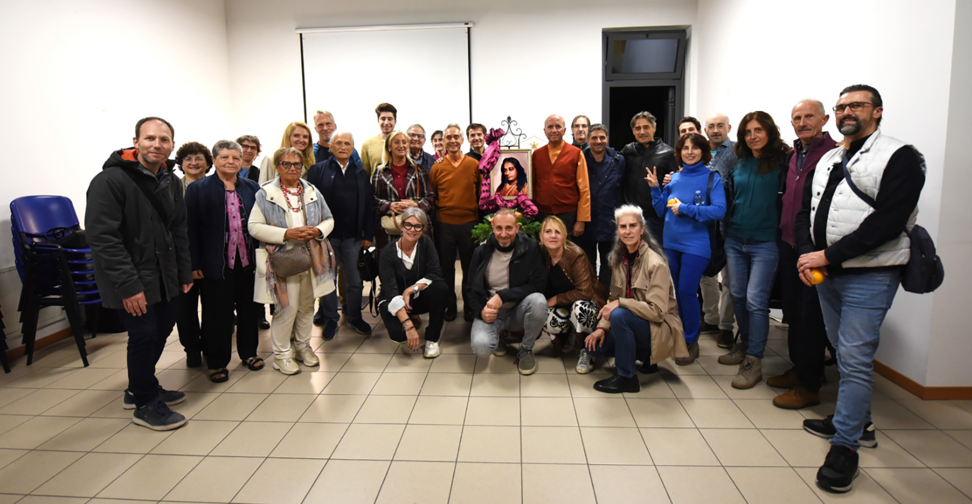 Brother Sevananda and Brother Vidyananda then traveled to visit members in Verona.