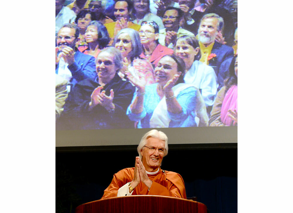 Launch of the SRF Online Meditation Center Bro Chidananda for BLP