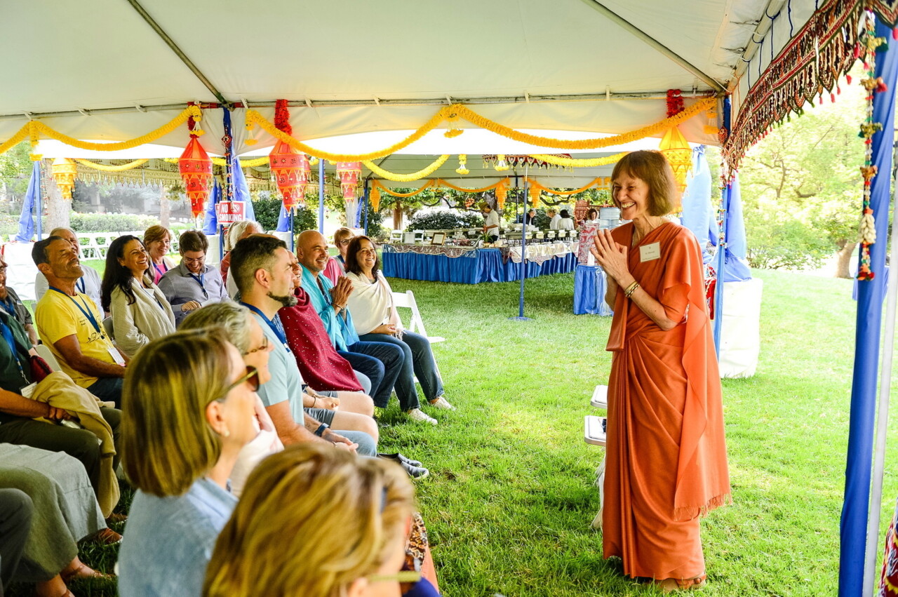 Sister Bhavani at Mother Center