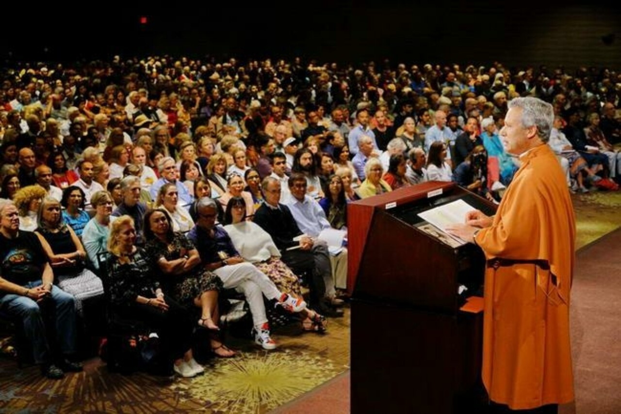 Expands Its Reach - Brother Nakulananda at SRF Convocation
