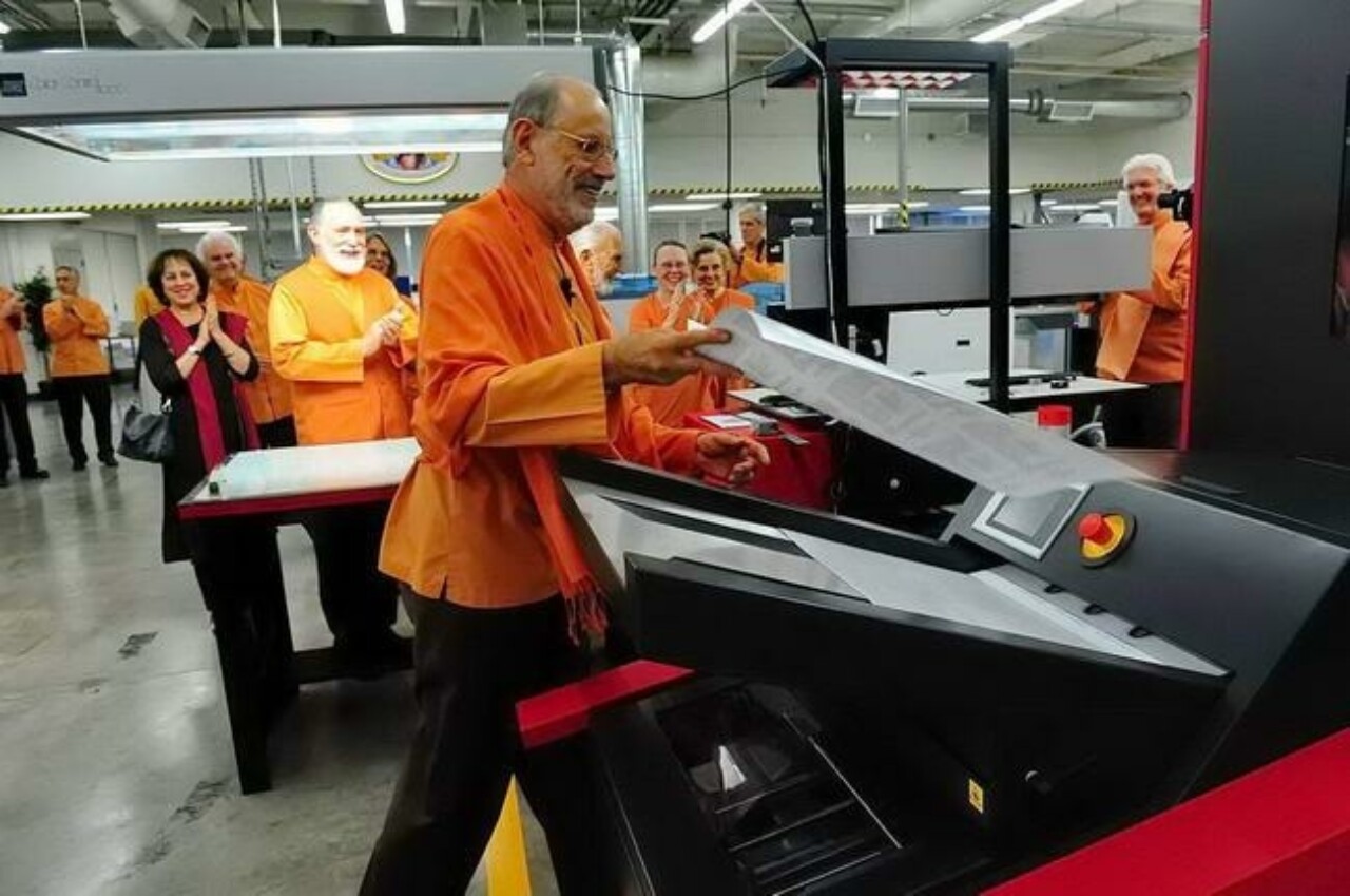 Srf Dedicates New Press And Bindery Equipment 6