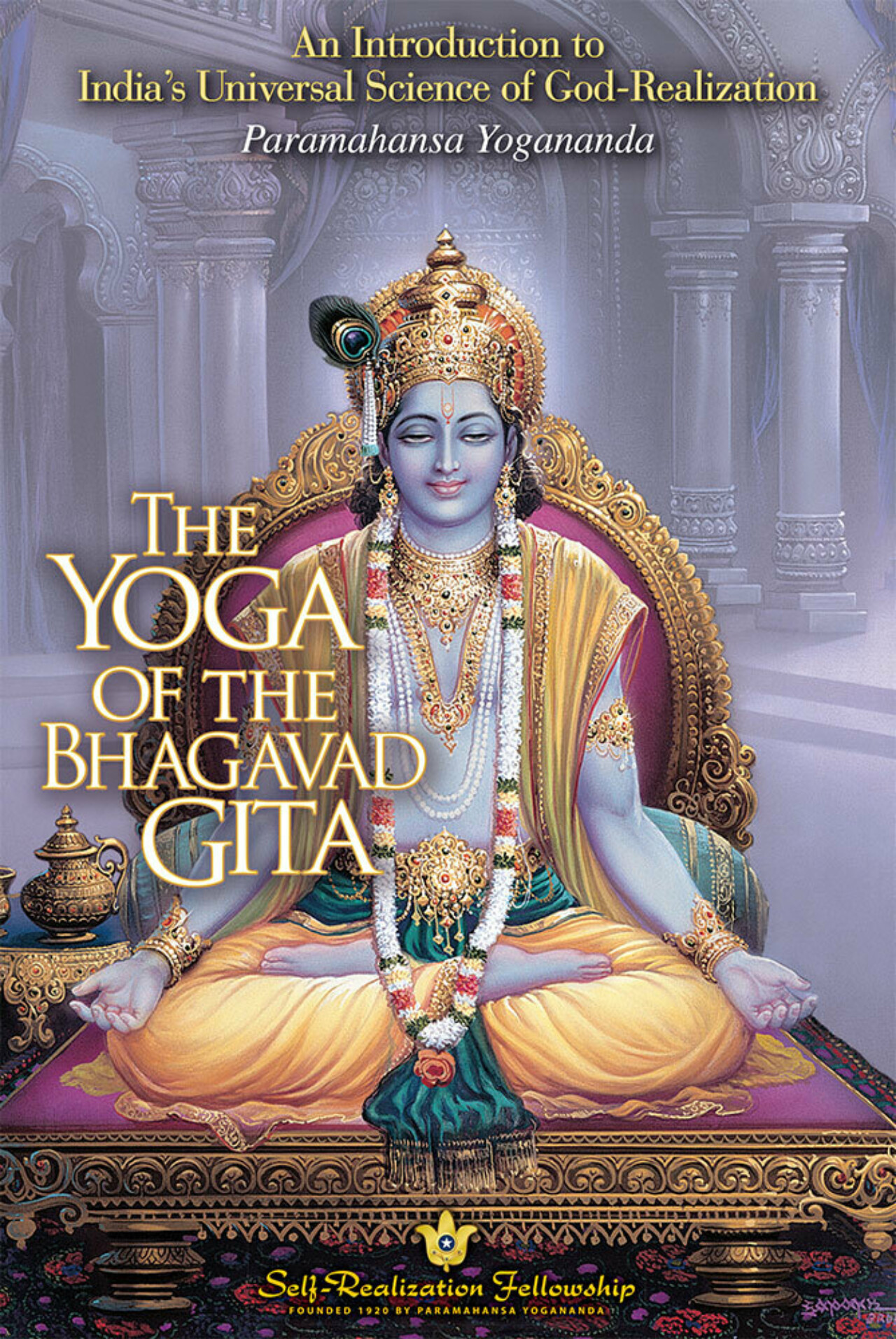 The Yoga of the Bhagavad Gita Front Cover English