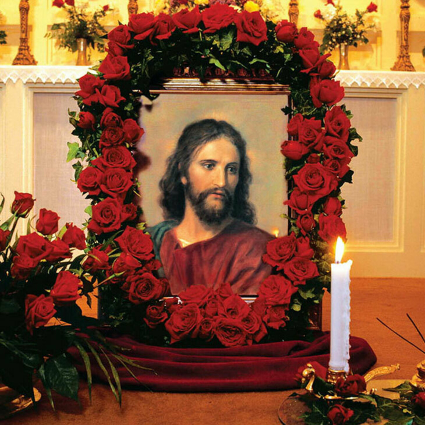 2024 Christmas Events Jesus at altar